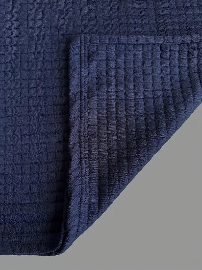 Dubois™ Polo manches longues pour homme – Chaud, élégant et confortable