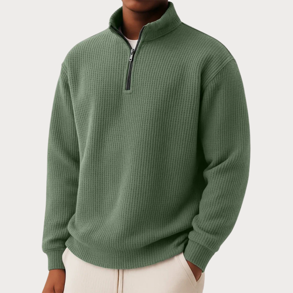 Dubois™ | Sweat à Zip Élégant et Confortable –
