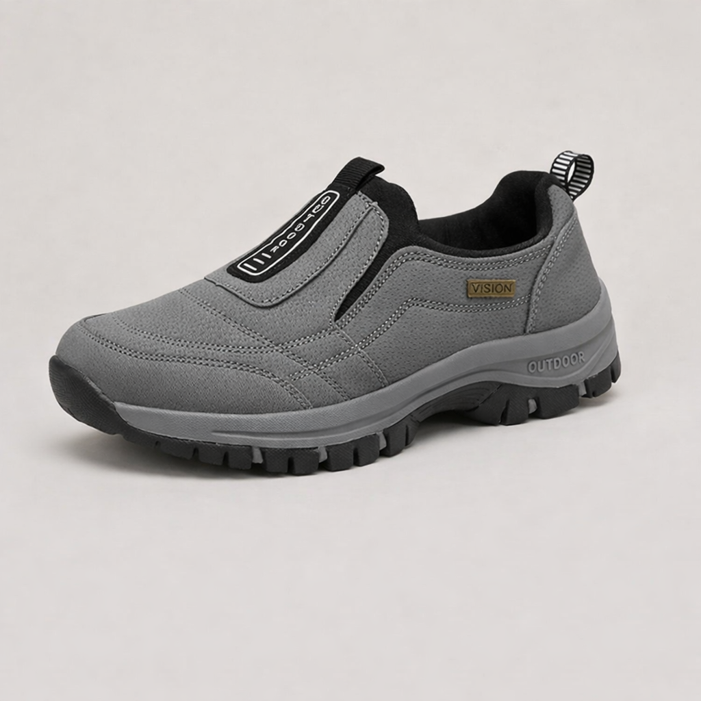 Chaussures de marche pour des pieds sans douleur — spécialement conçues pour les personnes ayant les pieds larges ou souffrant de problèmes aux pieds