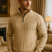 Dubois | Sweat à col zippé premium