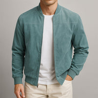 Dubois™ | Veste Homme en Suédine – Style Élégant