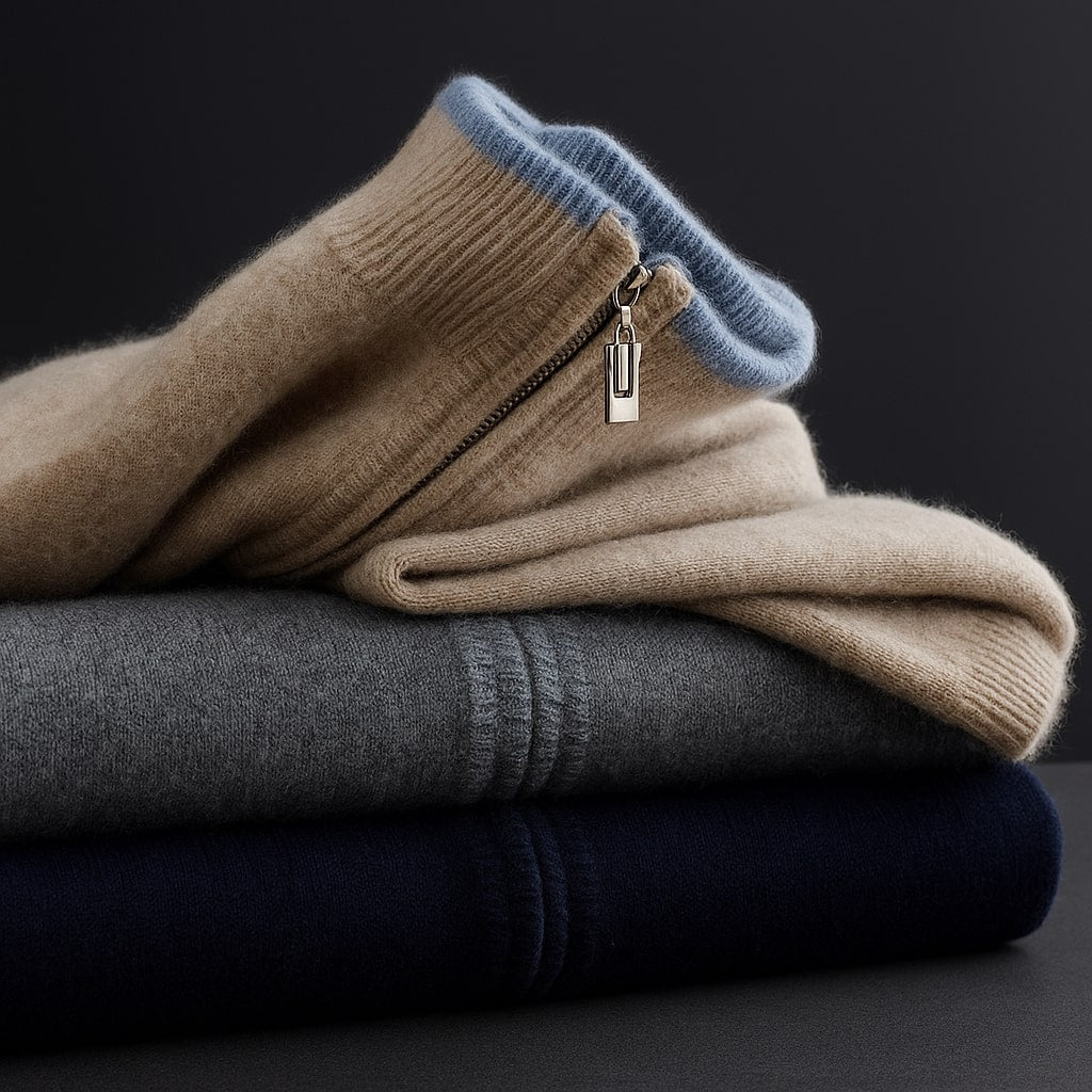 Dubois | VESTE EN MAILLE AVEC ZIP