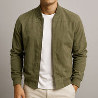Dubois™ | Veste Homme en Suédine – Style Élégant