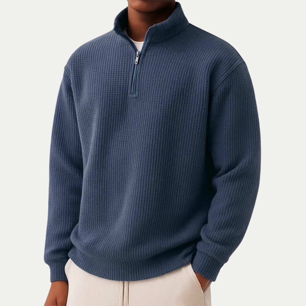 Dubois™ | Sweat à Zip Élégant et Confortable –