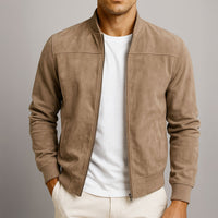 Dubois™ | Veste Homme en Suédine – Style Élégant