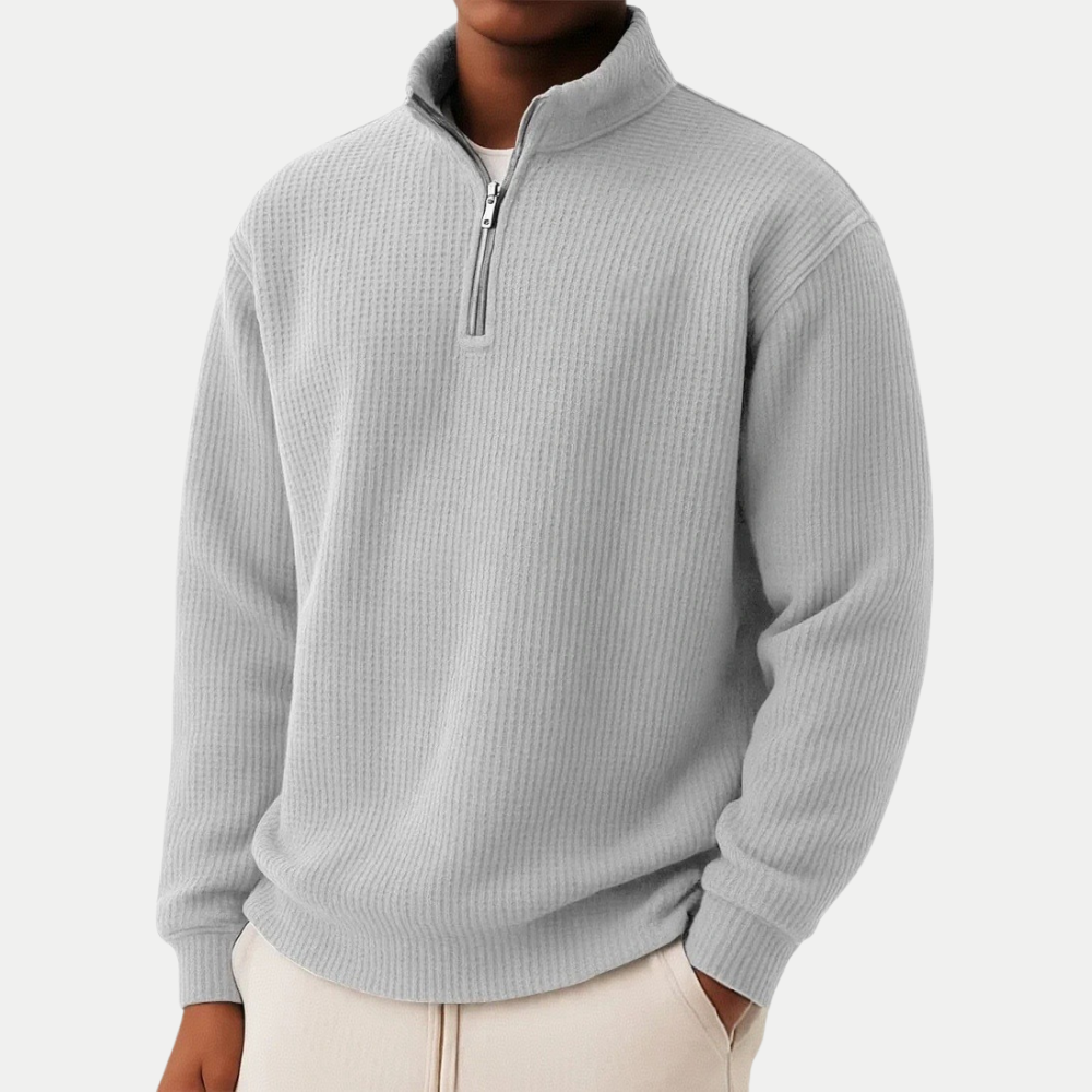 Dubois™ | Sweat à Zip Élégant et Confortable –
