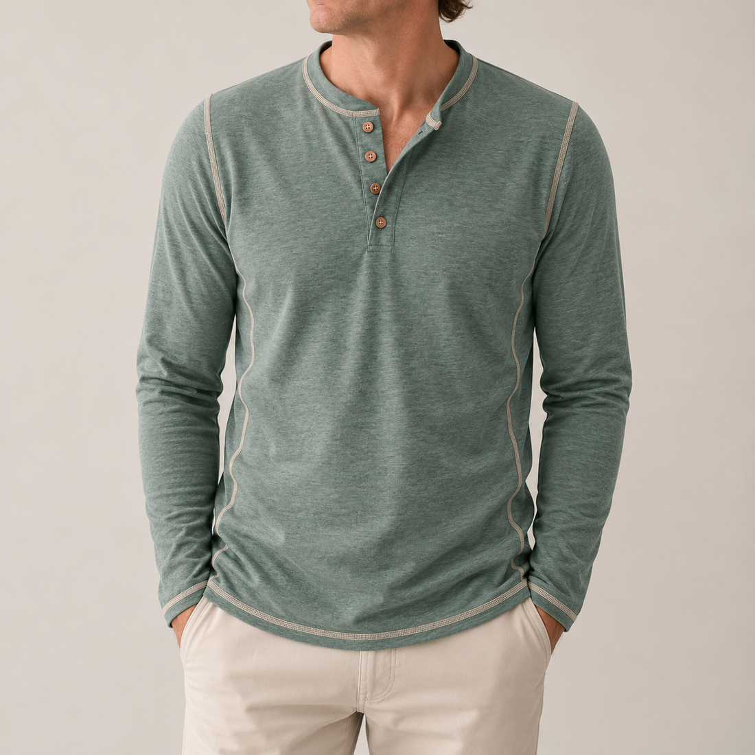 Dubois™ | T-shirt à manches longues élégant pour homme