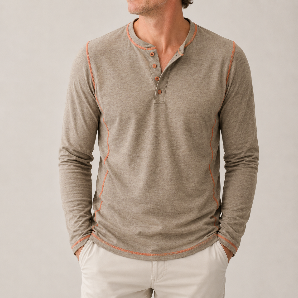 Dubois™ | T-shirt à manches longues élégant pour homme