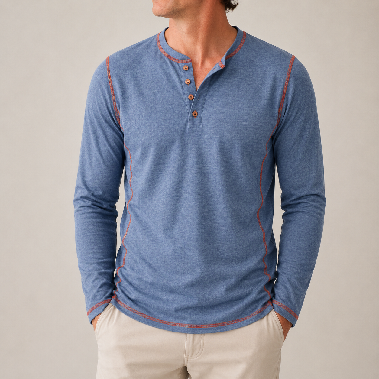 Dubois™ | T-shirt à manches longues élégant pour homme