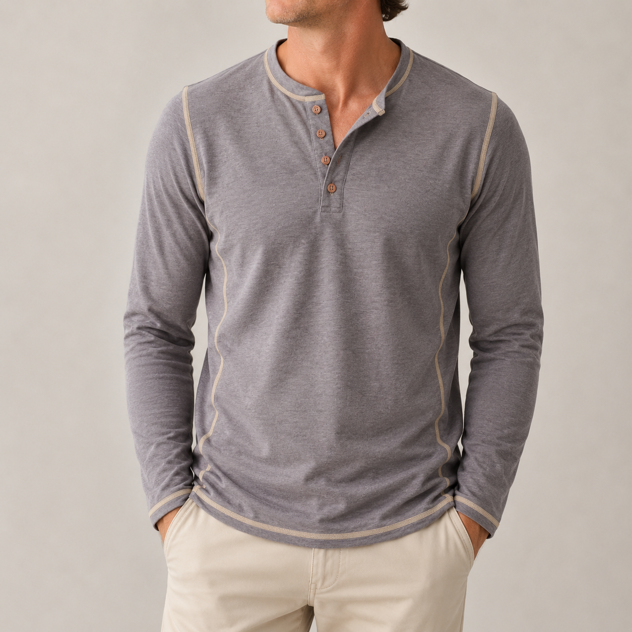 Dubois™ | T-shirt à manches longues élégant pour homme
