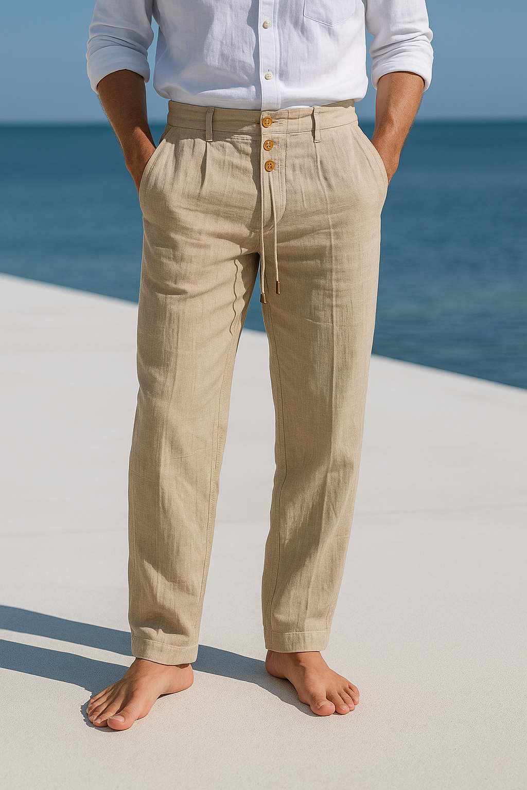 DUBOIS | PANTALON D'ÉTÉ EN LIN LÉGER