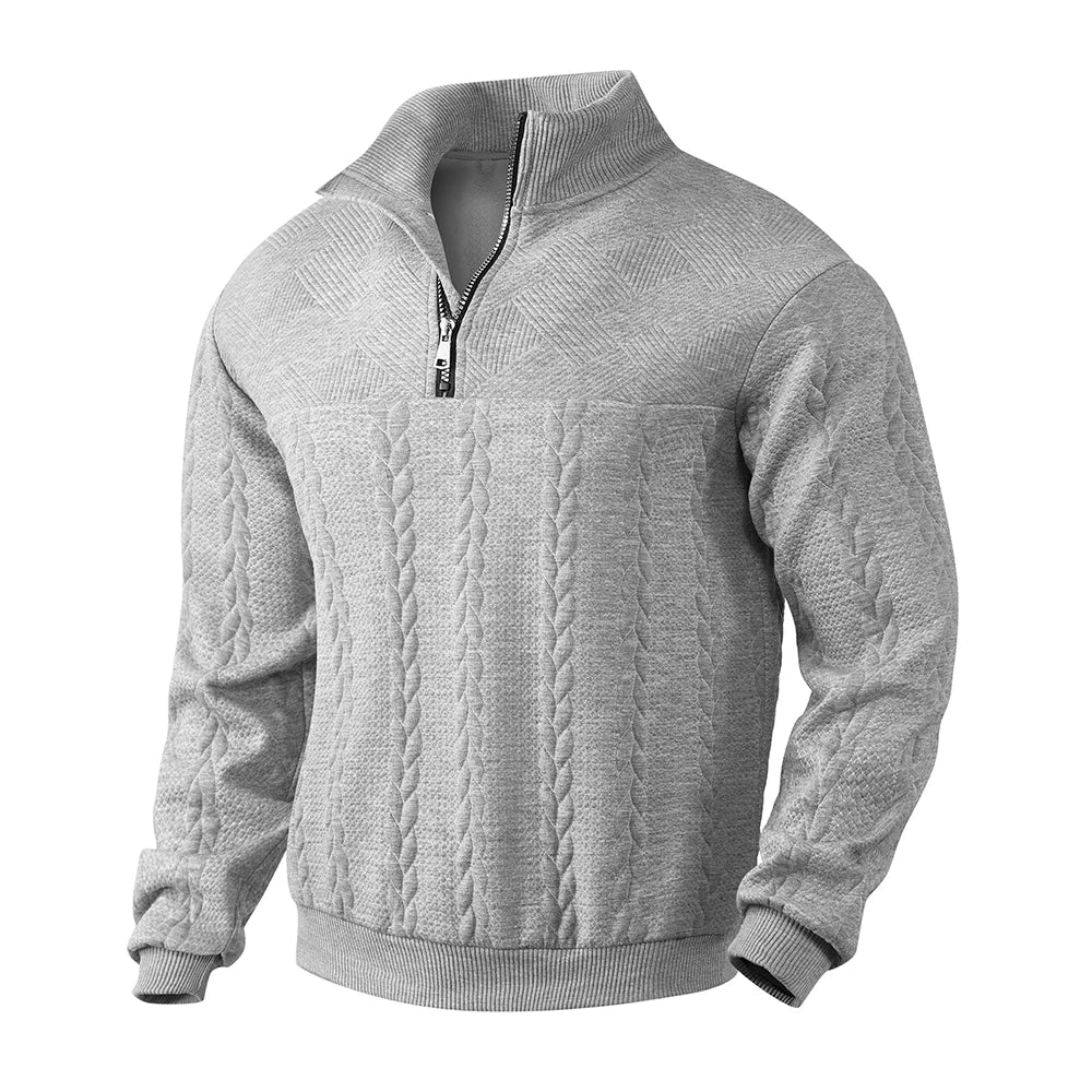 Dubois | Sweat à col zippé premium