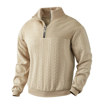 Dubois | Sweat à col zippé premium