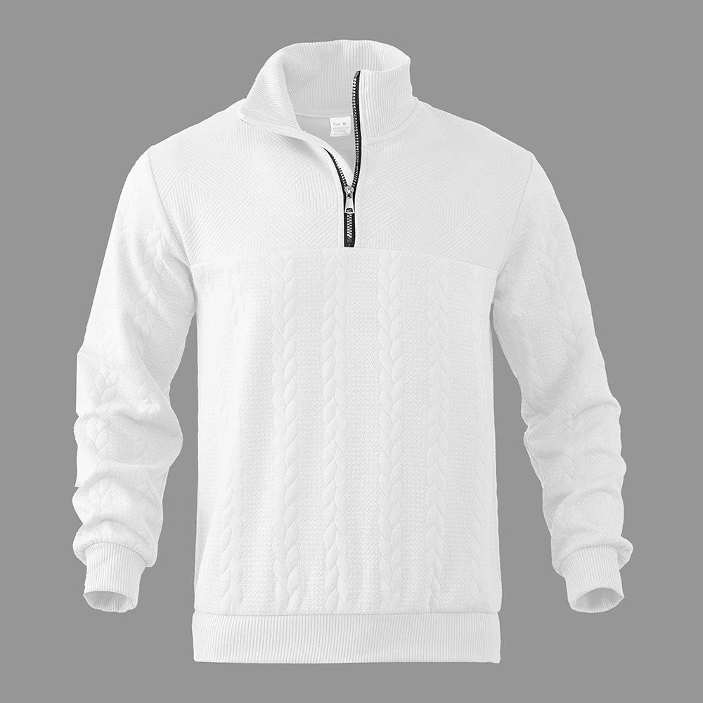 Dubois | Sweat à col zippé premium