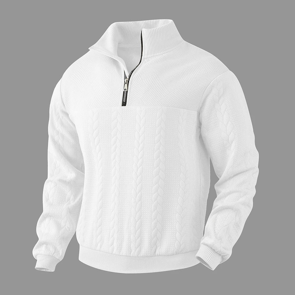 Dubois | Sweat à col zippé premium