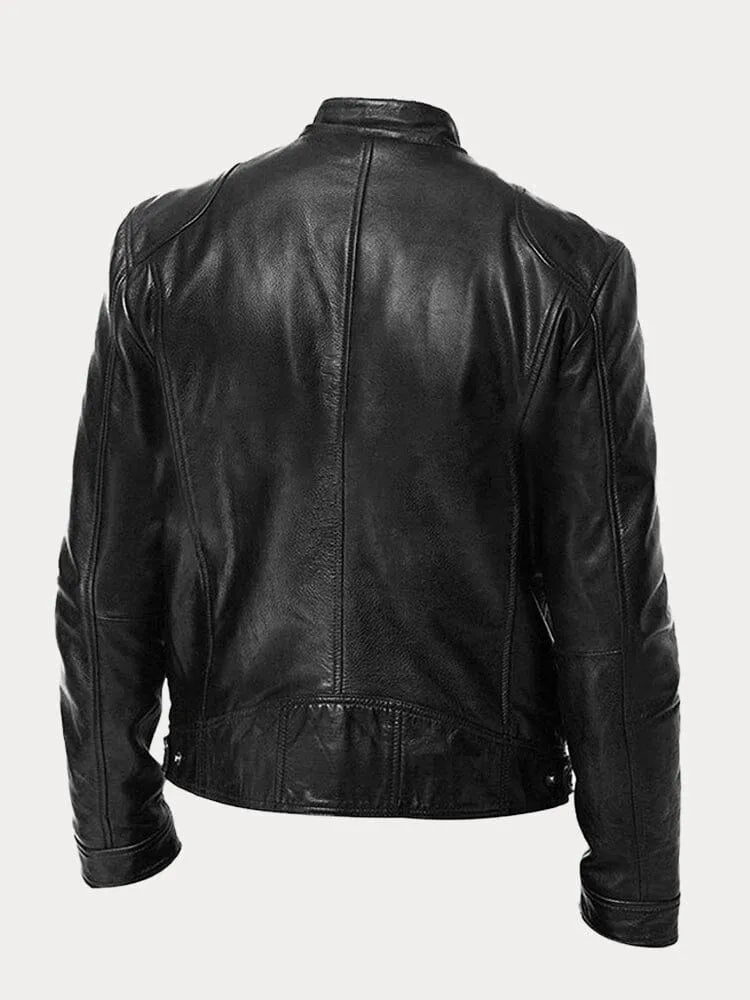 DUBOIS™ | Veste en Cuir Café Racer