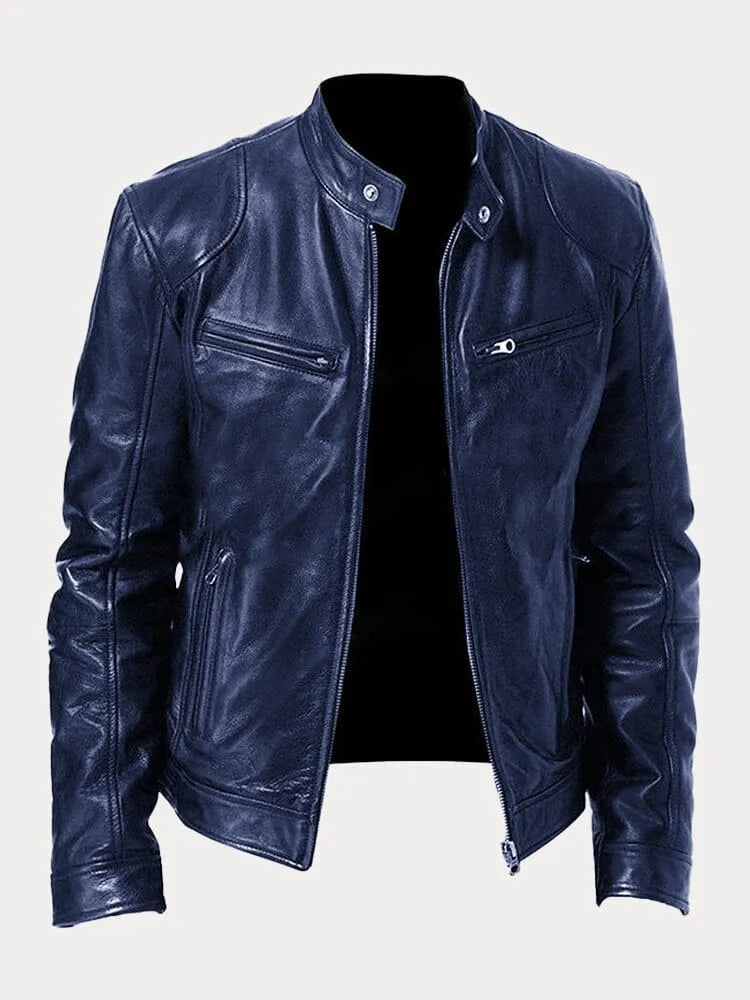 DUBOIS™ | Veste en Cuir Café Racer