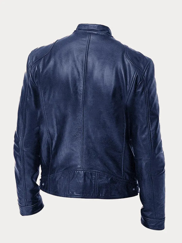DUBOIS™ | Veste en Cuir Café Racer