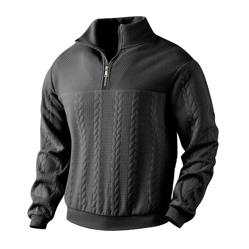 Dubois | Sweat à col zippé premium