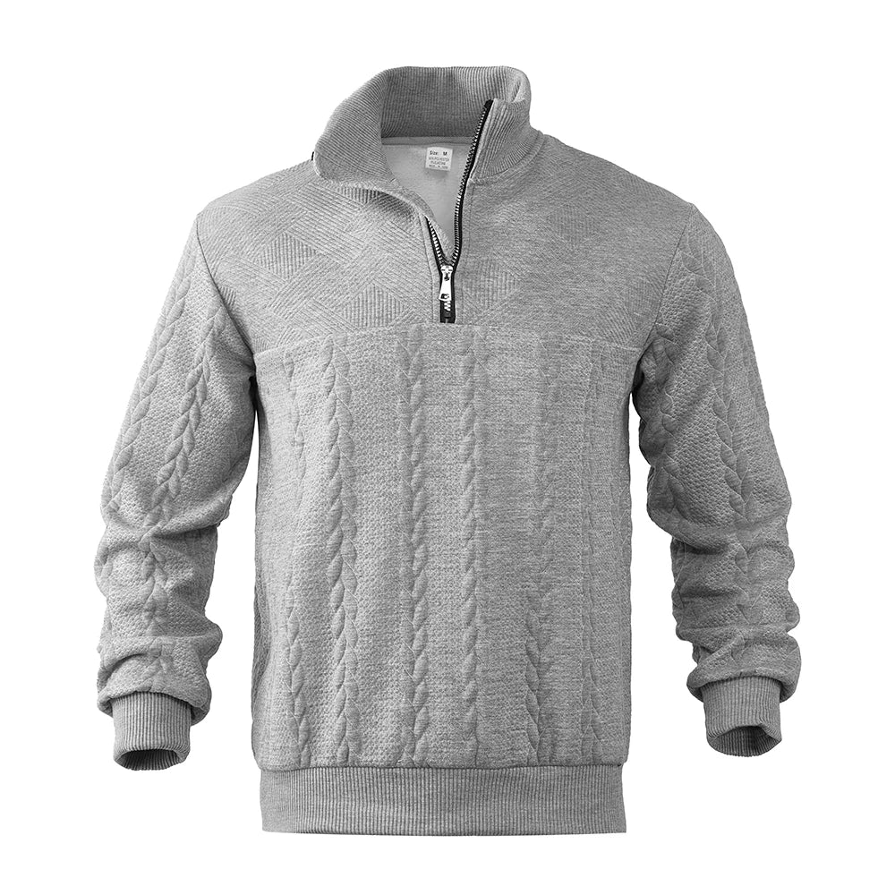 Dubois | Sweat à col zippé premium