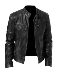 DUBOIS™ | Veste en Cuir Café Racer