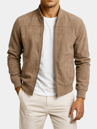 Dubois™ | Veste Homme en Suédine – Style Élégant