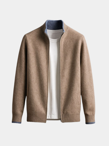 Dubois | VESTE EN MAILLE AVEC ZIP