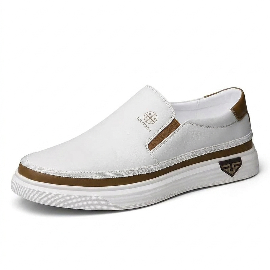 Arthur – Baskets slip-on pour homme en cuir