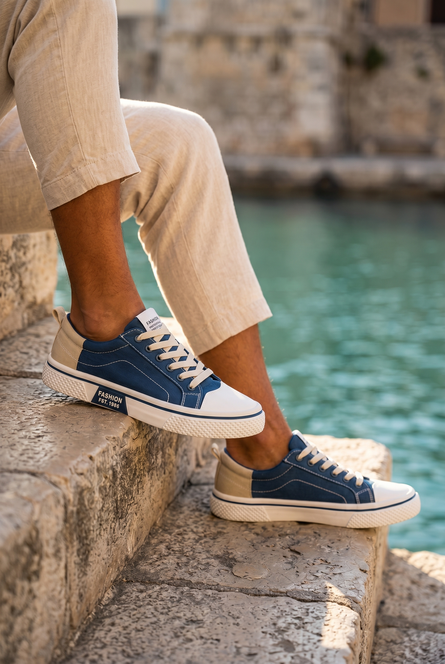 Louis™ | Sneakers Canvas Vintage Légères