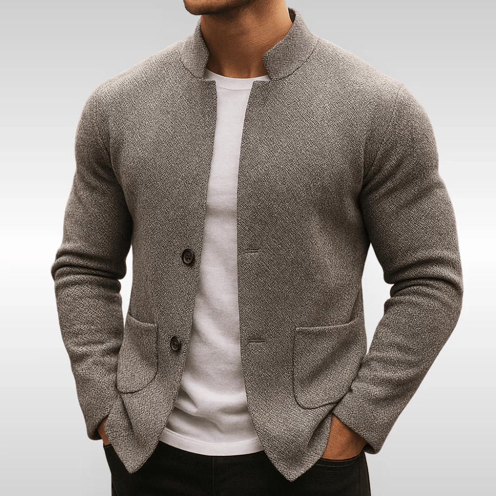 DUBOIS™ | Gilet Texturé Élégant pour Homme –