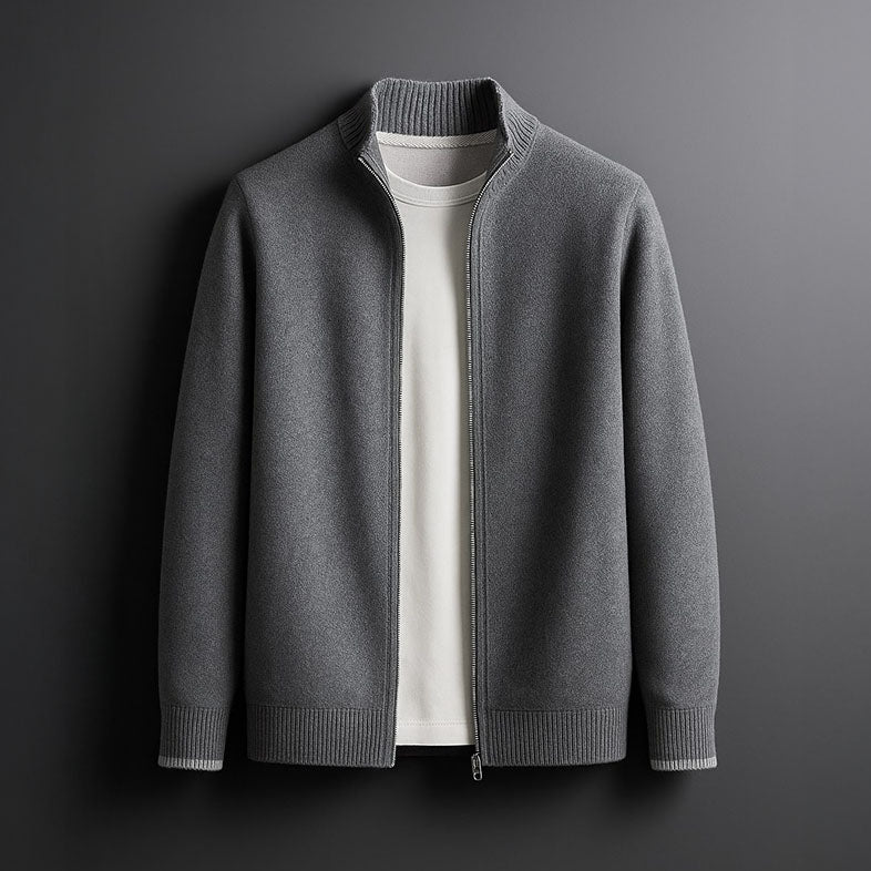 Dubois | VESTE EN MAILLE AVEC ZIP